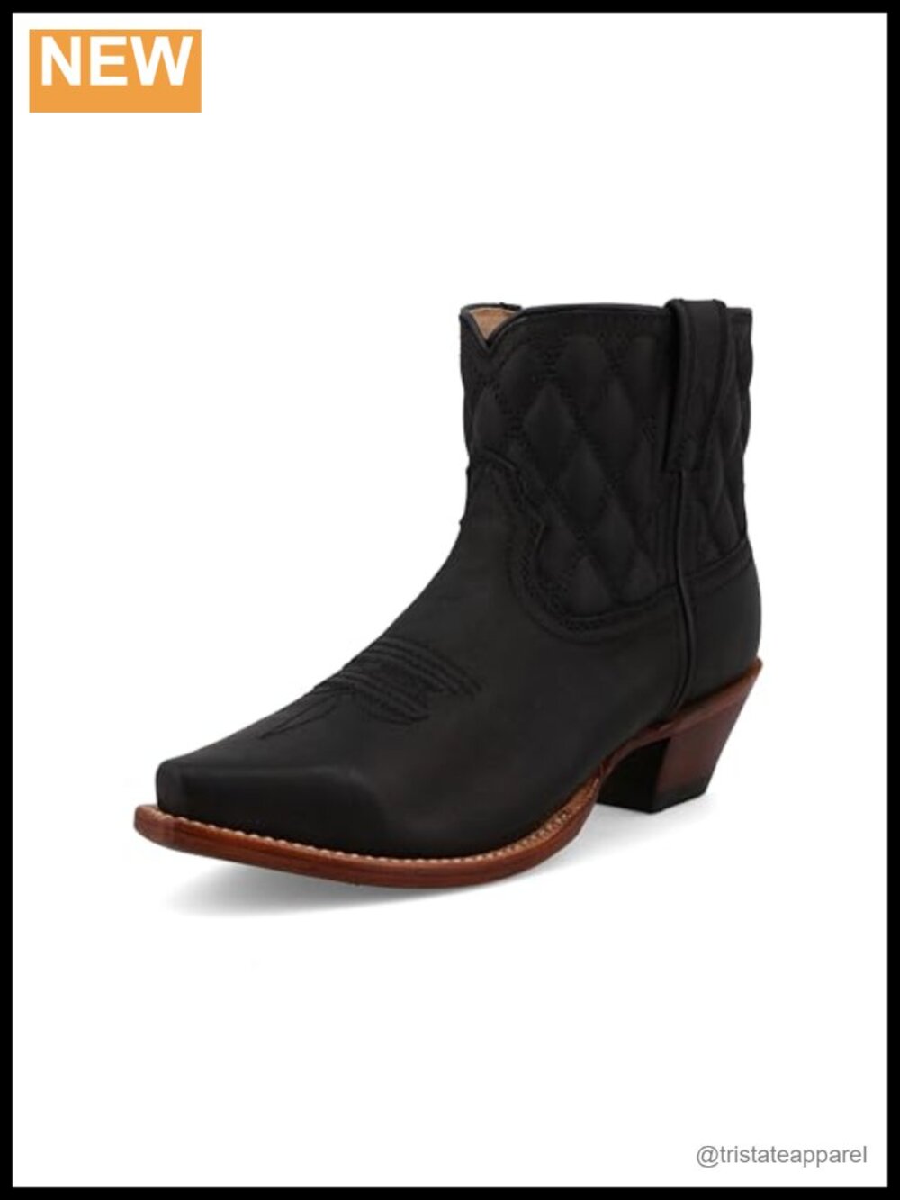 Women's Leather Fashion Snip Toe Side Zipper Booties Ankle Boots Western